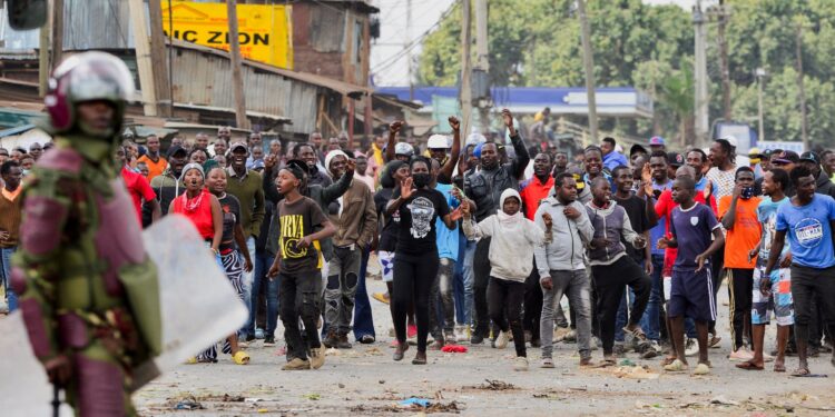 Ant-government Protesters, Kenya