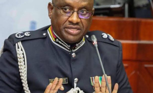 Inspector General of Police, Japheth Koome.