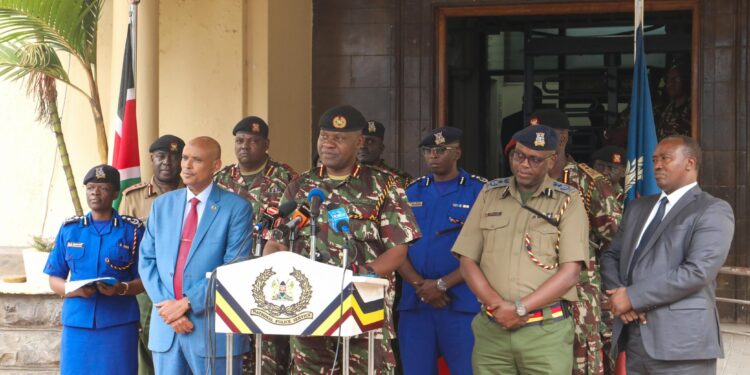 Acting IG, Mr. Gilbert Masengele