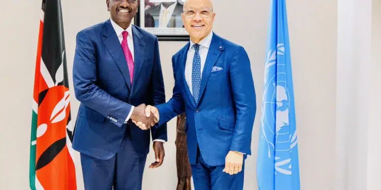 President Ruto meets Ford Foundation President,, Darren Walker