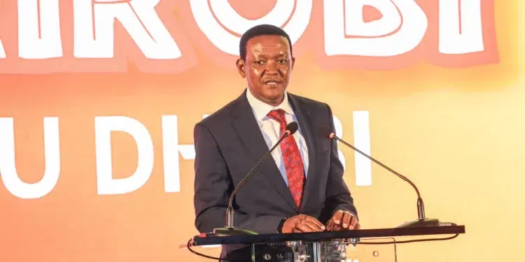 Dr. Alfred Mutua, the Cabinet Secretary for Social Protection and Labour.