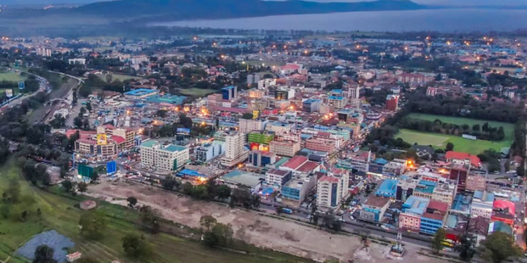 A skyline view of Nakuru City (County Government of Nakuru)