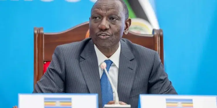 President Ruto, East African Community. Chair