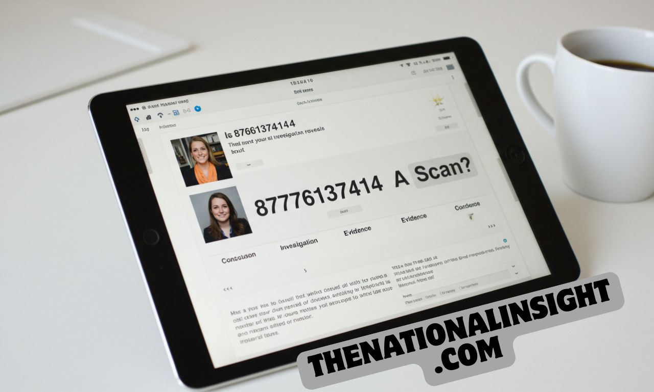 Is 8776137414 a Scam? What Our Investigation Reveals