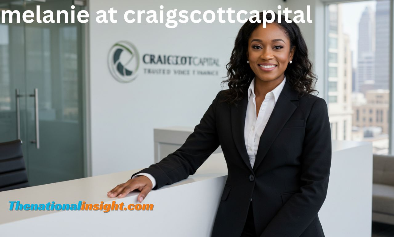 Empower the melanie at craigscottcapital: Trusted Voice in Finance