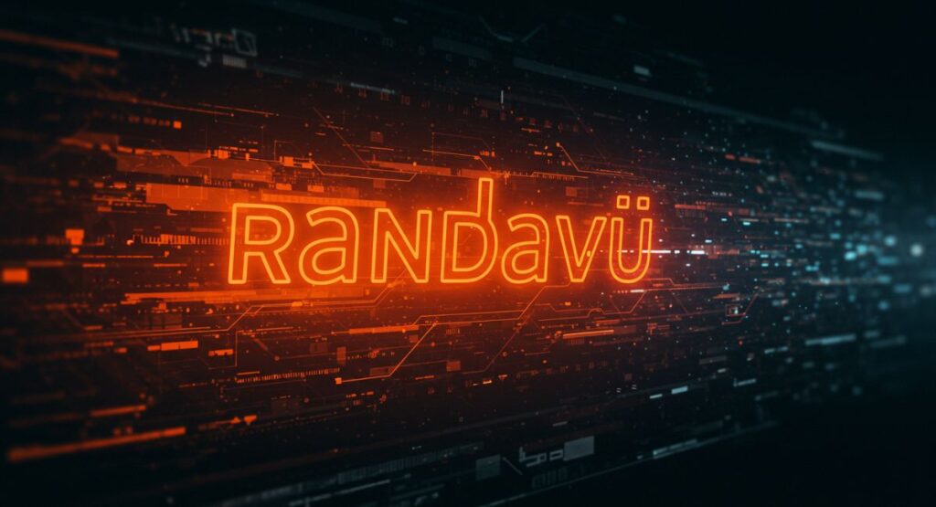 randavü logo concept with branding and SEO focus