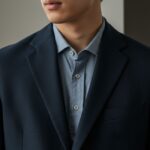 Stylish person wearing a modern blazertje jacket