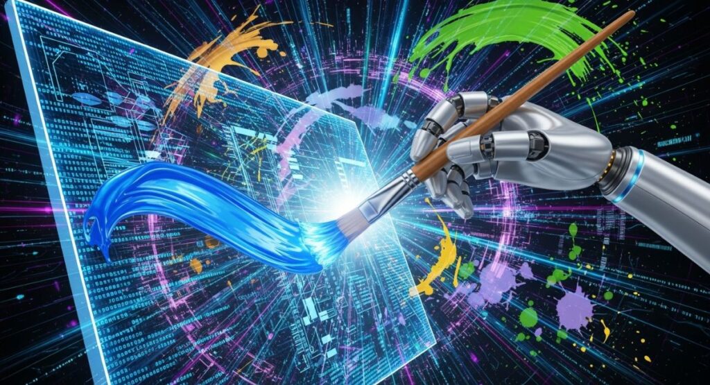 Spaietacle immersive art blending space, technology, and creativity.